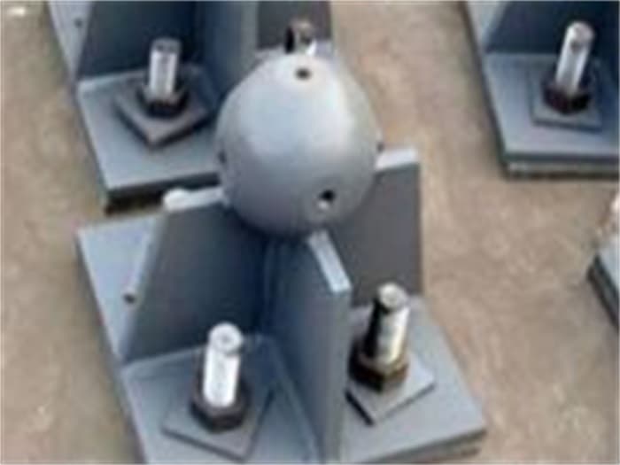 个旧螺栓球网架支座